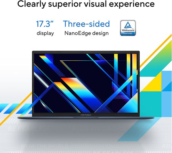 ASUS Vivobook 17 X1704ZA 17.3" Laptop - Intel® Core™ i5 512 GB SSD Silver