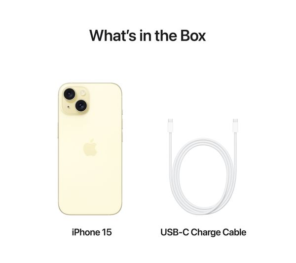 APPLE iPhone 15 - 128 GB Yellow