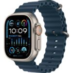 APPLE Watch Ultra 2 Cellular - 49 mm Titanium Case with Blue Ocean Band
