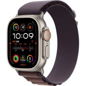 APPLE Watch Ultra 2 Cellular - 49 mm Titanium Case with Indigo Alpine Loop Small