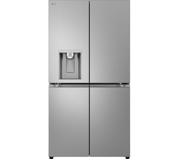 LG NatureFRESH GML960PYFE Slim American-Style Fridge Freezer - Prime Silver