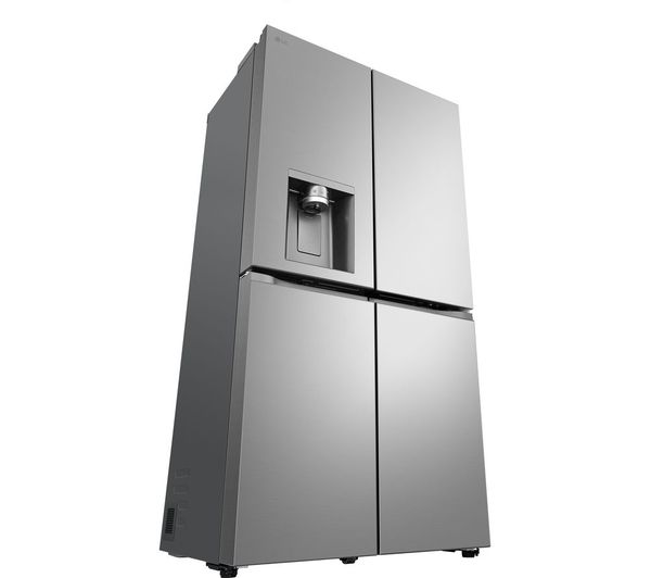 LG NatureFRESH GML960PYFE Slim American-Style Fridge Freezer - Prime Silver