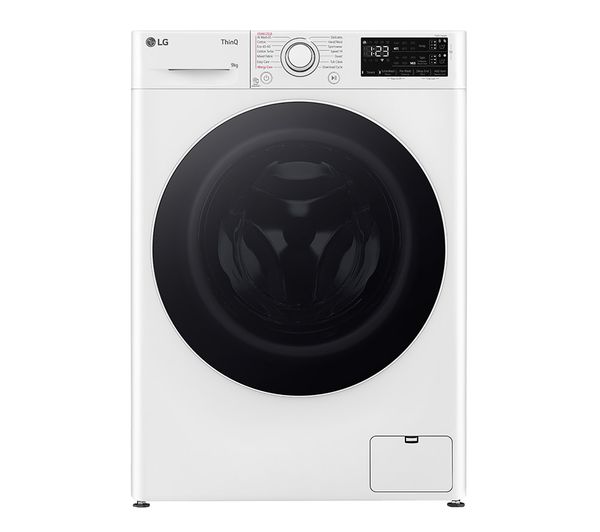 LGE EZDispense with TurboWash F4Y509WWLA1 WiFi-enabled 9 kg 1400 Spin Washing Machine - White