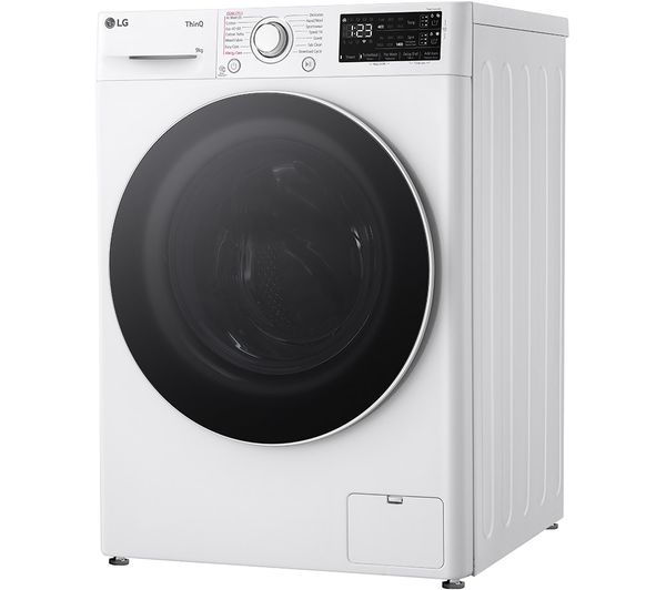 LGE EZDispense with TurboWash F4Y509WWLA1 WiFi-enabled 9 kg 1400 Spin Washing Machine - White