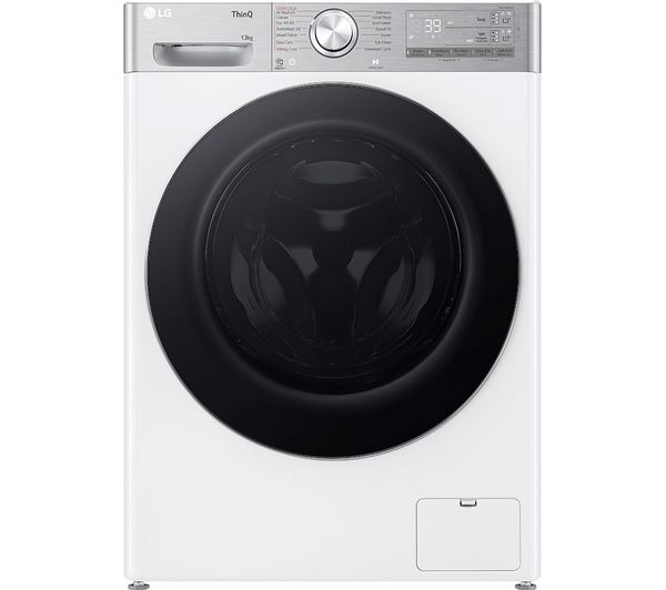 LG EZDispense F4Y913WCTA1 WiFi-enabled 13 kg 1400 Spin Washing Machine - White