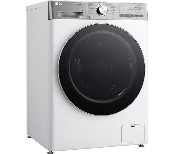 LG EZDispense F4Y913WCTA1 WiFi-enabled 13 kg 1400 Spin Washing Machine - White