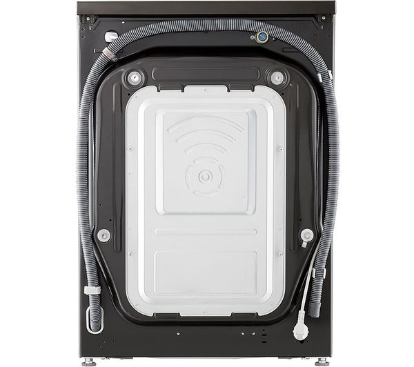 LG TurboWash 360 F4Y713BBTN1 WiFi-enabled 13 kg 1400 Spin Washing Machine - Platinum Black