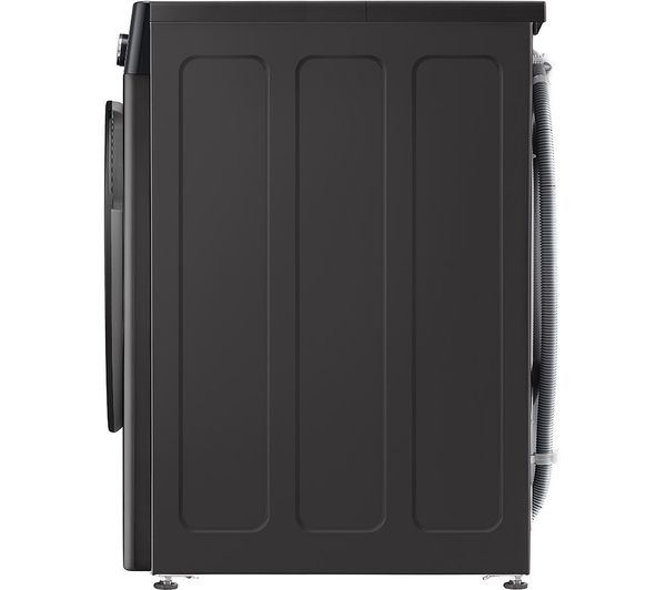 LG TurboWash 360 F4Y713BBTN1 WiFi-enabled 13 kg 1400 Spin Washing Machine - Platinum Black