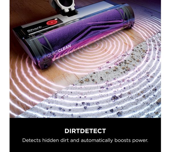 SHARK Detect Pro IW1511UK Cordless Vacuum Cleaner - White & Brass
