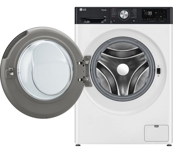 LGE TurboWash 360 F2Y709WBTN1 WiFi-enabled 9 kg 1200 Spin Washing Machine - White