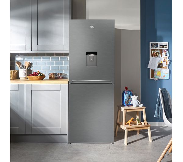BEKO CFG4790DPS 50 50 Fridge Freezer - Stainless Steel