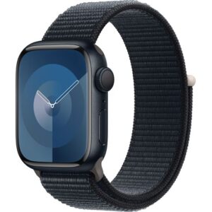 APPLE Watch Series 9 - 41 mm Midnight Aluminium Case with Midnight Sport Loop