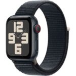 APPLE Watch SE Cellular (2023) - 40 mm Midnight Aluminium Case with Midnight Sport Loop