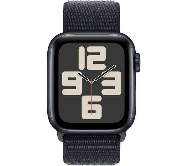 APPLE Watch SE Cellular (2023) - 40 mm Midnight Aluminium Case with Midnight Sport Loop