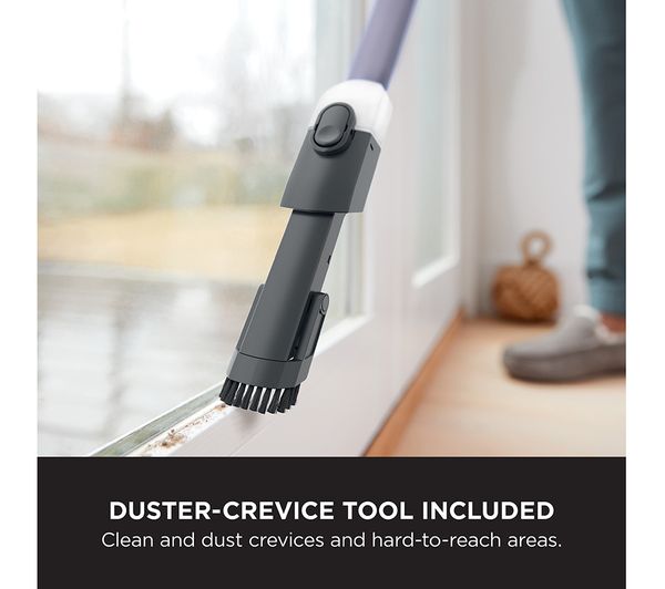 SHARK Detect Pro with Auto-Empty System IW3510UK Cordless Vacuum Cleaner - White & Purple