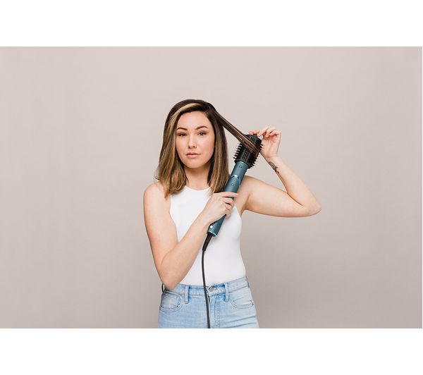 SHARK HD450TLUK FlexStyle 5-in-1 Air Styler & Hair Dryer with Storage Case - Teal