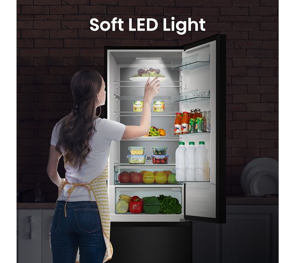 HISENSE RB470N4SFCUK 60 40 Fridge Freezer - Black