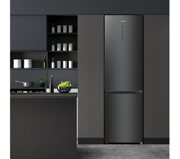 HISENSE RB470N4SFCUK 60 40 Fridge Freezer - Black
