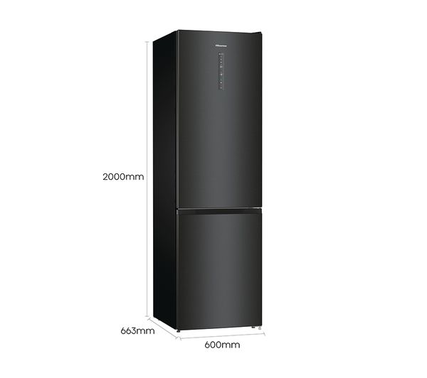 HISENSE RB470N4SFCUK 60 40 Fridge Freezer - Black