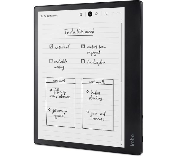 KOBO Elipsa 2E 10.3" eReader - 32 GB Black