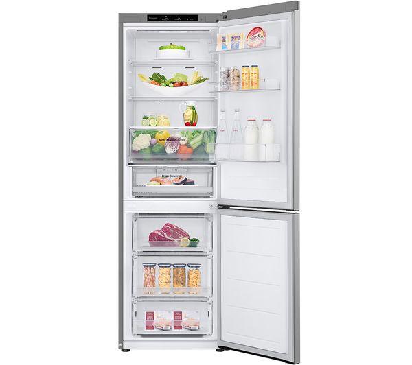 LG NatureFRESH GBV3100DPY 60 40 Fridge Freezer - Silver