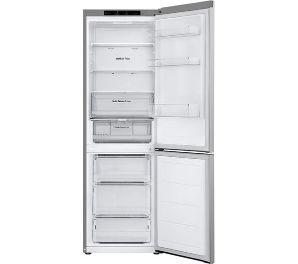 LG NatureFRESH GBV3100DPY 60 40 Fridge Freezer - Silver