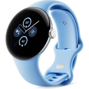 GOOGLE Pixel Watch 2 4G with Google Assistant - Silver  Bay Strap