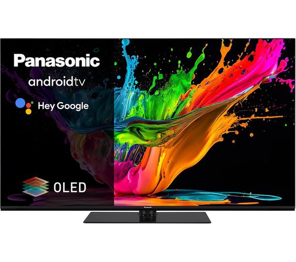PANASONIC TX-48MZ800B 48" Smart 4K Ultra HD OLED TV with Google Assistant - Black