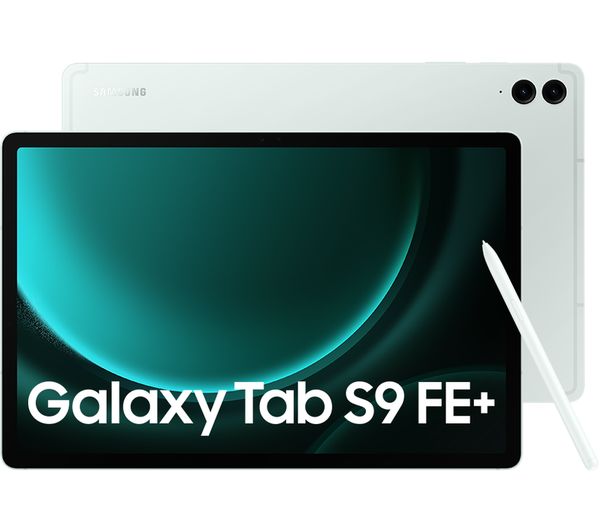 SAMSUNG Galaxy Tab S9 FE+ 12.4" Tablet - 128 GB Mint