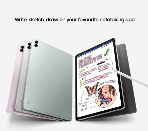 SAMSUNG Galaxy Tab S9 FE+ 12.4" Tablet - 128 GB Mint