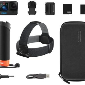 GOPRO HERO12 Black 4K Ultra HD Action Camera & Accessories Bundle - Black