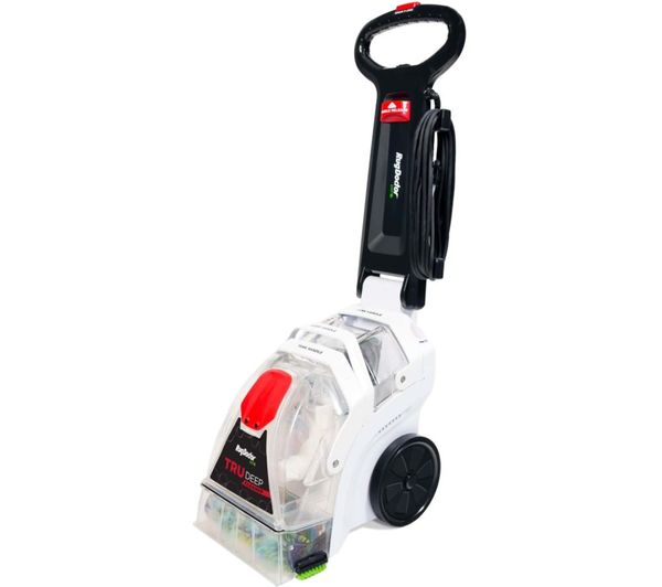 RUG DOCTOR Trudeep Pet 1093171 Upright Bagless Wet & Dry Vacuum Cleaner - Black White & Red