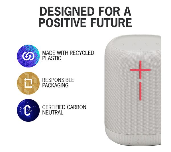 ULTIMATE EARS Epicboom Portable Bluetooth Speaker - White