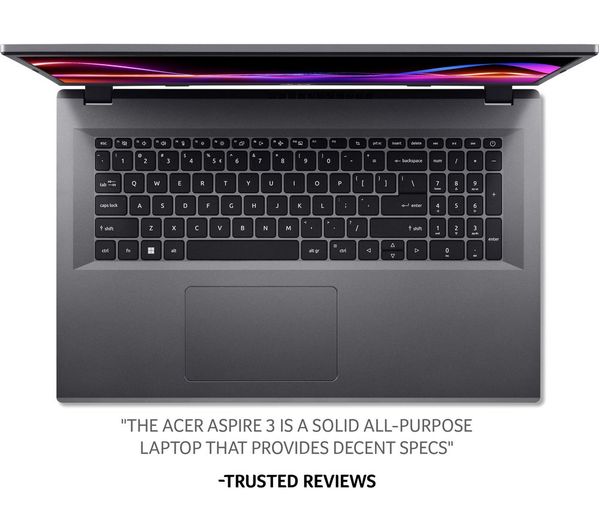 ACER Aspire 3 17.3" Laptop - Intel® Core™ i3 256 GB SSD Silver