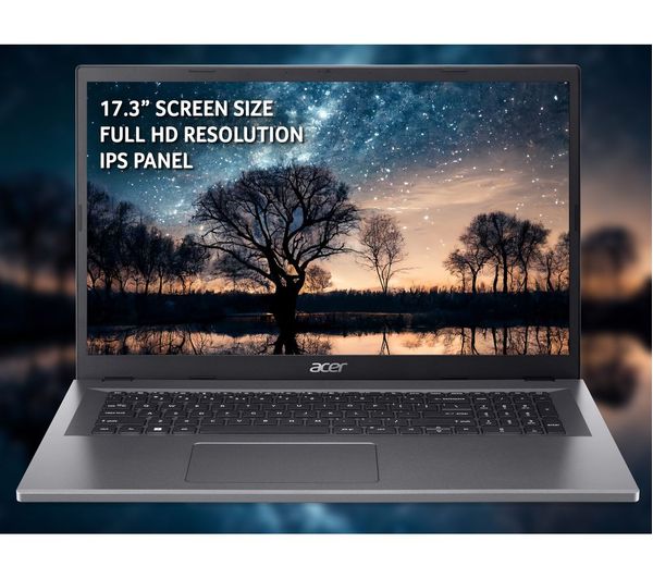 ACER Aspire 3 17.3" Laptop - Intel® Core™ i3 256 GB SSD Silver