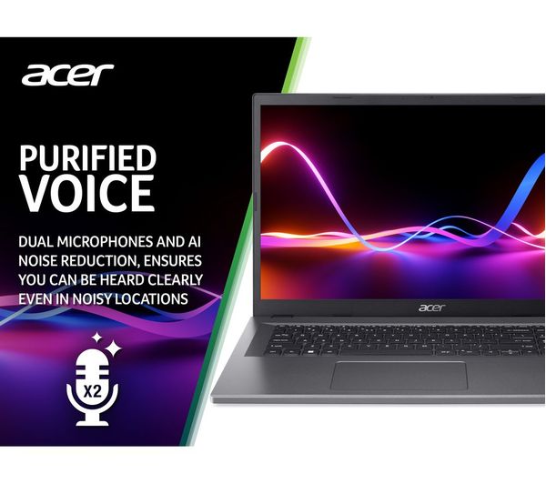 ACER Aspire 3 17.3" Laptop - Intel® Core™ i3 256 GB SSD Silver