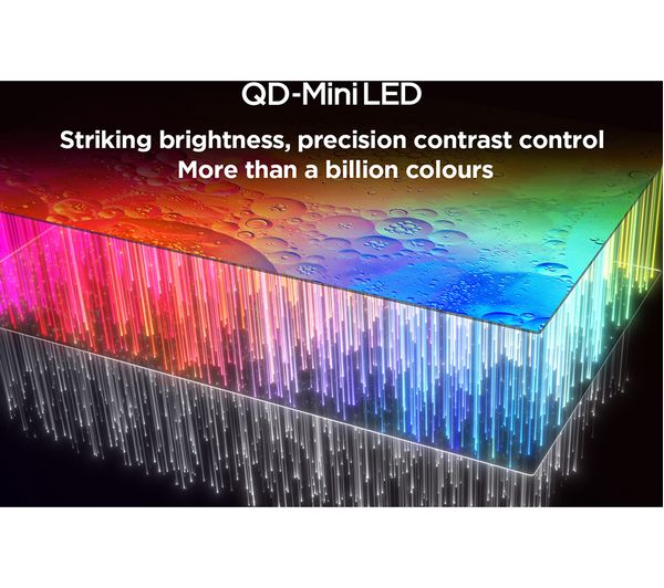 TCL 98C805K 98" Smart 4K Ultra HD HDR Mini LED QLED TV with Google Assistant