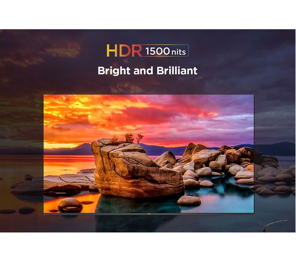 TCL 98C805K 98" Smart 4K Ultra HD HDR Mini LED QLED TV with Google Assistant