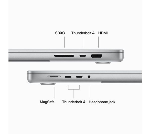 APPLE MacBook Pro 14" (2023) - M3 1 TB SSD Silver