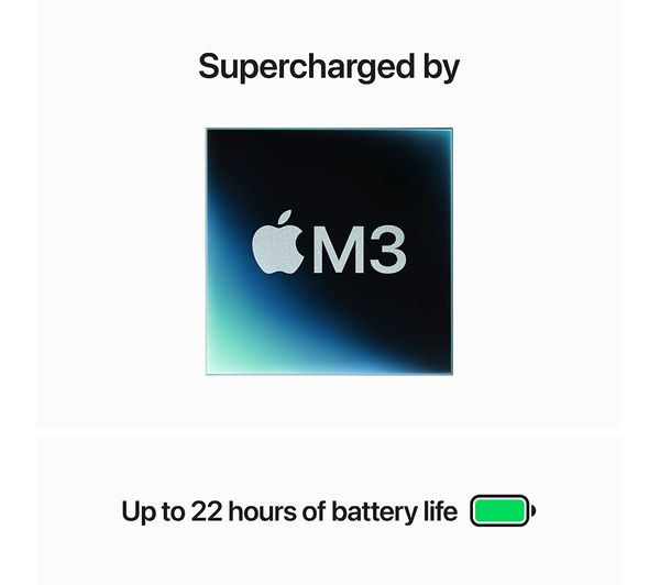 APPLE MacBook Pro 14" (2023) - M3 512 GB SSD Space Grey