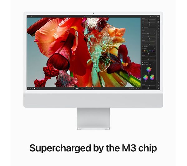 APPLE iMac 4.5K 24" (2023) - M3 512 GB SSD Silver