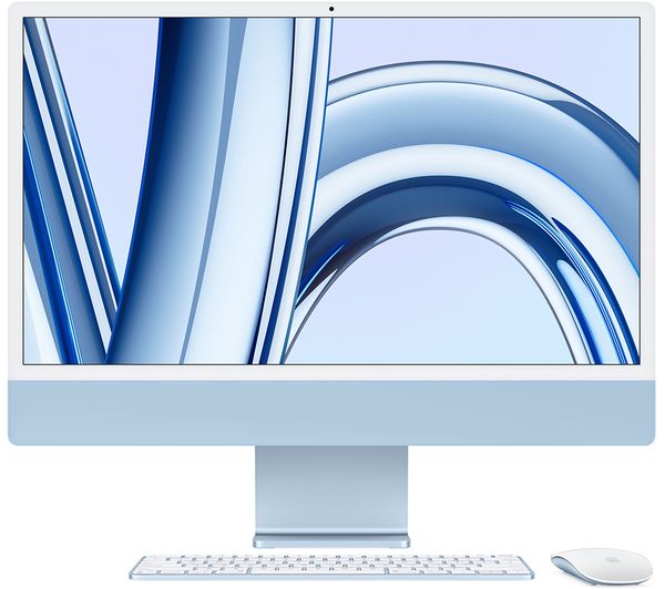 APPLE iMac 4.5K 24" (2023) - M3 256 GB SSD Blue