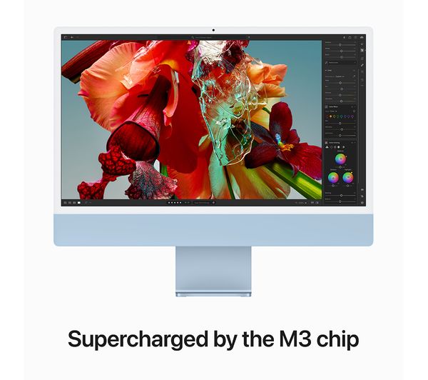 APPLE iMac 4.5K 24" (2023) - M3 256 GB SSD Blue