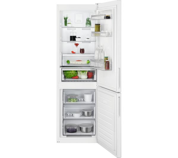 AEG 6000 Series TwinTech RCB632E3MW 60 40 Fridge Freezer - White