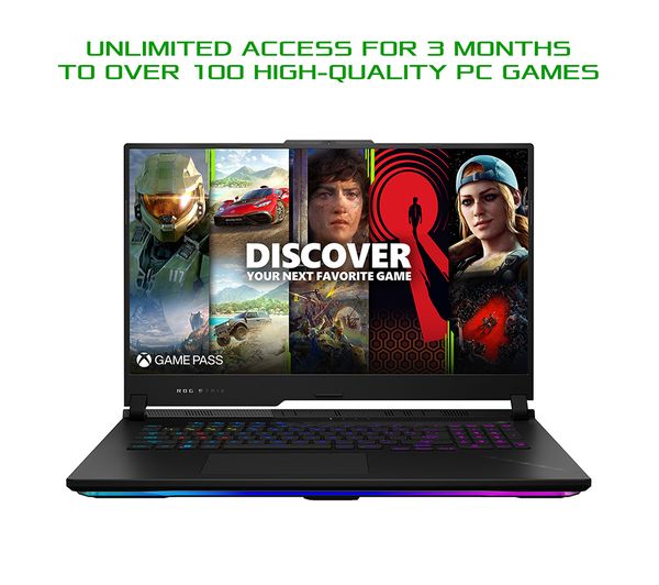 ASUS ROG Strix Scar 17 17.3" Gaming Laptop - AMD Ryzen 9 RTX 4080 1 TB SSD