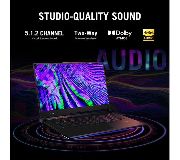 ASUS ROG Strix Scar 17 17.3" Gaming Laptop - AMD Ryzen 9 RTX 4080 1 TB SSD