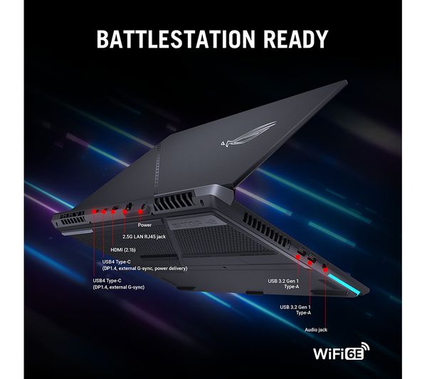 ASUS ROG Strix Scar 17 17.3" Gaming Laptop - AMD Ryzen 9 RTX 4080 1 TB SSD
