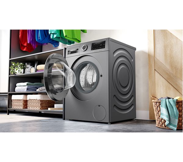 BOSCH Series 6 i-DOS WGG244FCGB 9 kg 1400 Spin Washing Machine - Graphite