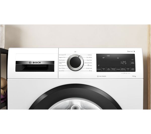 BOSCH Series 6 WGG254Z0GB AntiStain 10 kg 1400 Spin Washing Machine - White