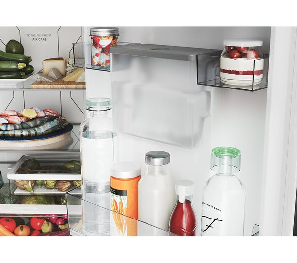 HOOVER HOCE4T618EWBK Smart 60 40 Fridge Freezer - Black